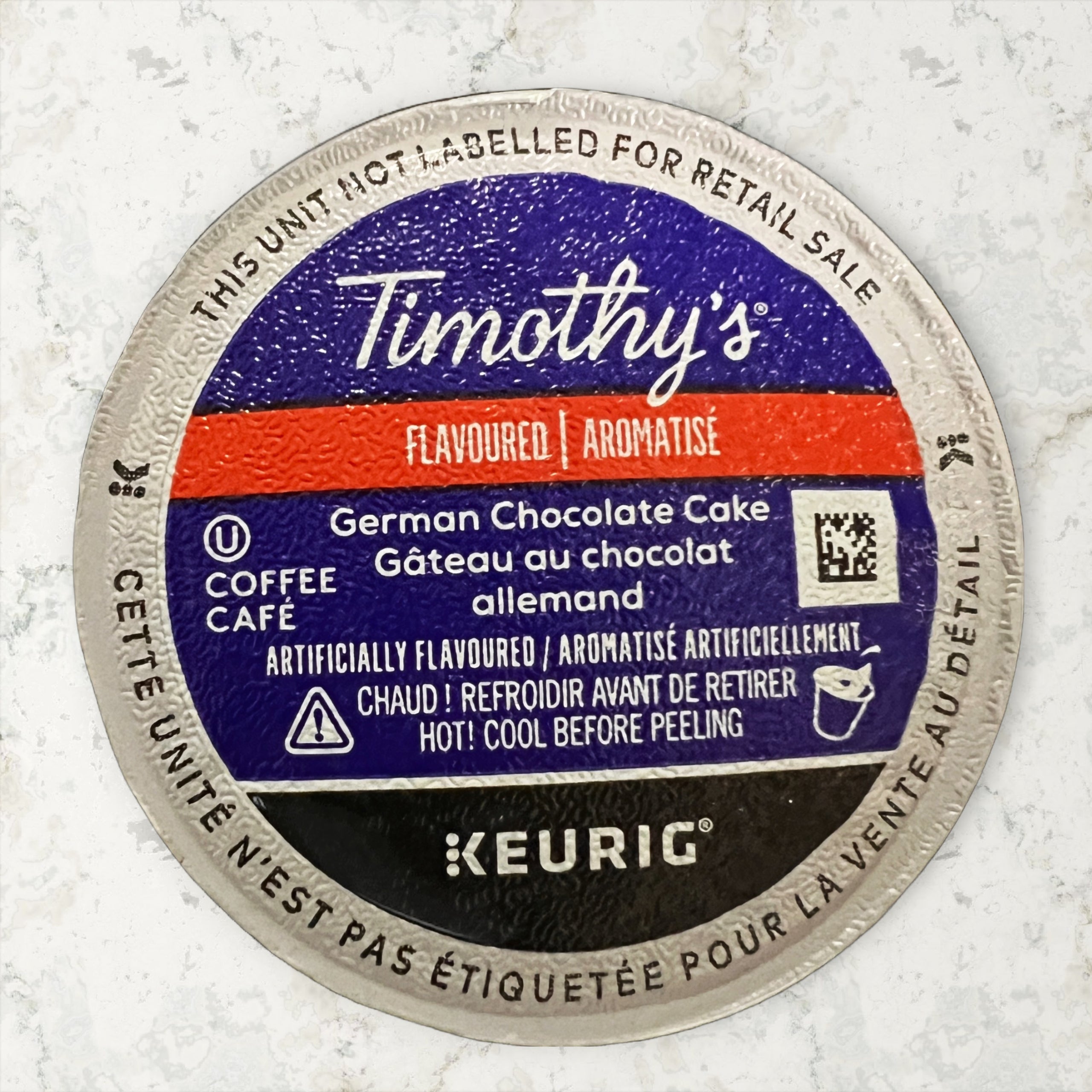 Timothy s German Chocolate Cake K Cup Alarm Bell Coffee Company